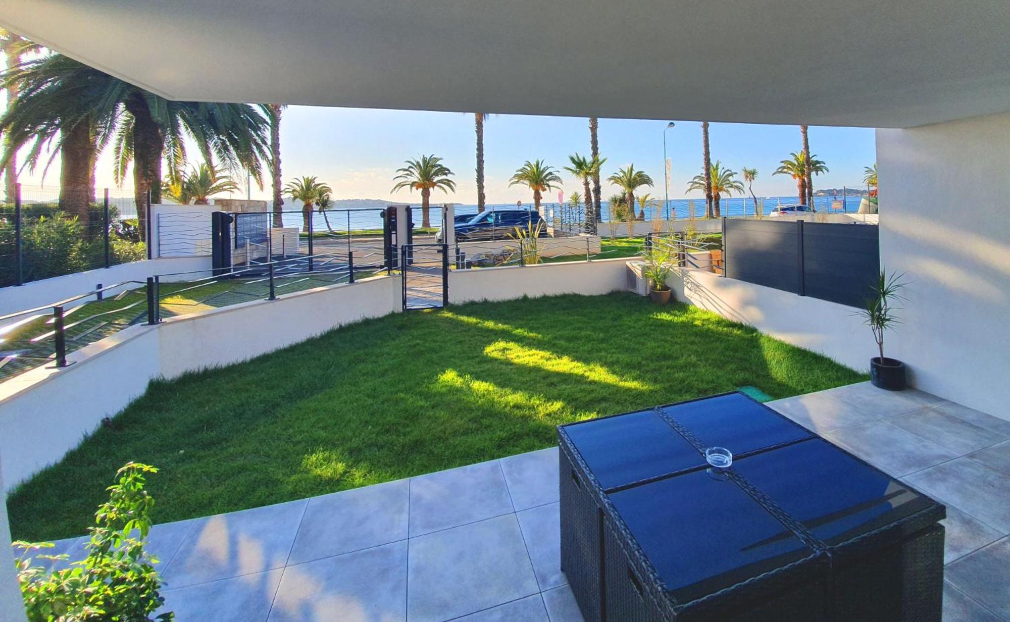T3 Neuf Avec Terrasse Et Jardin Face A La Mer Bandol Esterno foto